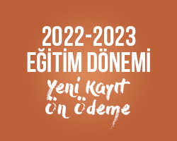 2022-2023 YENİ KAYIT ÖN ÖDEME